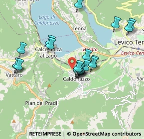 Mappa Via Trozo dei Cavai, 38052 Caldonazzo TN, Italia (1.73)