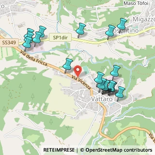 Mappa Viale Trento, 38049 Vattaro TN, Italia (0.55)