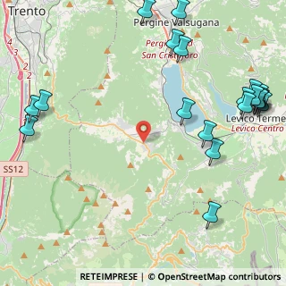Mappa Viale Trento, 38049 Vattaro TN, Italia (6.0545)