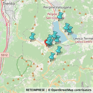 Mappa Viale Trento, 38049 Vattaro TN, Italia (2.42091)