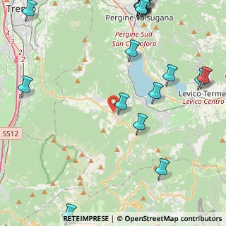 Mappa Viale Trento, 38049 Vattaro TN, Italia (6.46)