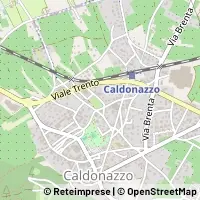 Mapa Caldonazzo