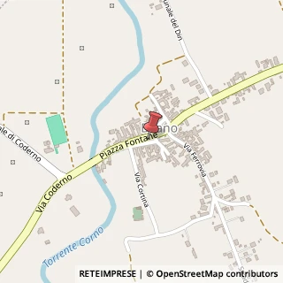 Mappa Piazza Fontane, 6, 33033 Codroipo, Udine (Friuli-Venezia Giulia)