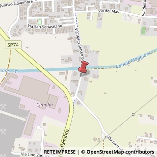 Mappa Via XX Settembre, 274, 33080 Roveredo in Piano, Pordenone (Friuli-Venezia Giulia)