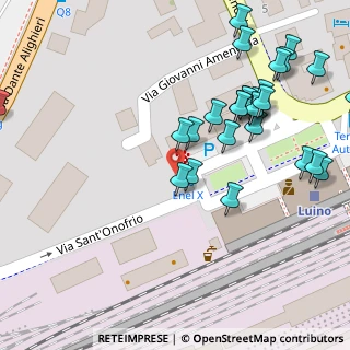 Mappa Piazza Guglielmo Marconi, 21016 Luino VA, Italia (0.07857)