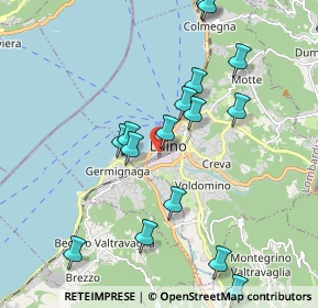Mappa Piazzale Guglielmo Marconi, 21016 Luino VA, Italia (2.5515)