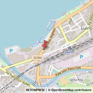 Mappa Viale Dante Alighieri,  6, 21016 Luino, Varese (Lombardia)