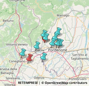 Mappa Via Sempione, 33074 Fontanafredda PN, Italia (9.41091)