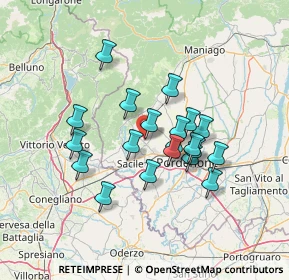 Mappa Via Sempione, 33074 Fontanafredda PN, Italia (11.247)