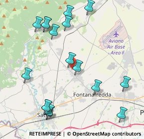 Mappa Via Sempione, 33074 Fontanafredda PN, Italia (4.81647)