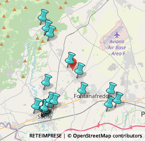 Mappa Via Sempione, 33074 Fontanafredda PN, Italia (4.7485)