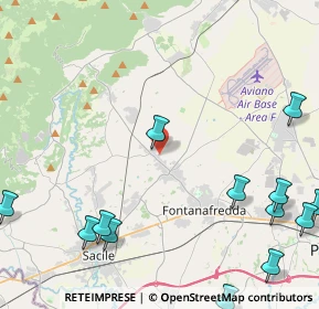 Mappa Via Sempione, 33074 Fontanafredda PN, Italia (7.251)