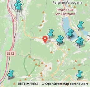 Mappa Via Bersaglio, 38049 Vigolo Vattaro TN, Italia (5.52462)