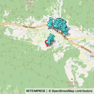 Mappa Via Bersaglio, 38049 Vigolo Vattaro TN, Italia (0.85385)