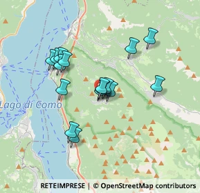 Mappa Via monte fiori, 23825 Esino Lario LC, Italia (2.90625)