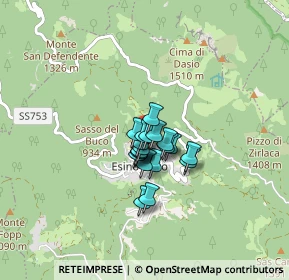 Mappa Via monte fiori, 23825 Esino Lario LC, Italia (0.429)