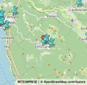 Mappa Via monte fiori, 23825 Esino Lario LC, Italia (3.02909)