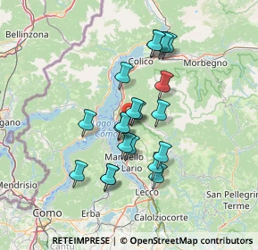 Mappa Via monte fiori, 23825 Esino Lario LC, Italia (11.435)