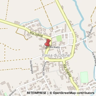 Mappa Via Roma, 18, 33050 Pavia di Udine, Udine (Friuli-Venezia Giulia)