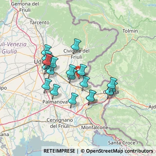Mappa Piazza Divisione Julia, 33040 Corno di Rosazzo UD, Italia (12.2425)