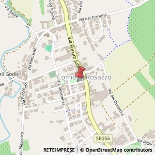 Mappa Piazza Divisione Julia,  3, 33040 Corno di Rosazzo, Udine (Friuli-Venezia Giulia)