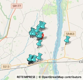 Mappa Via Sassonia, 33098 Valvasone PN, Italia (2.861)