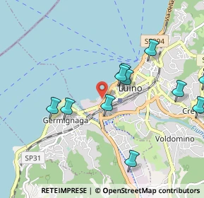 Mappa Via Lido, 21016 Luino VA, Italia (1.00455)