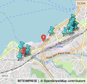 Mappa Via Lido, 21016 Luino VA, Italia (0.594)