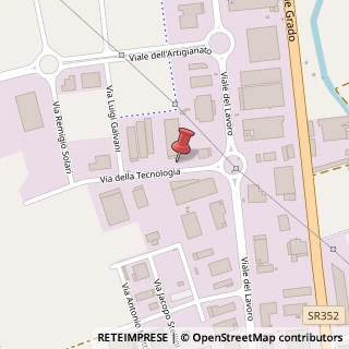Mappa Via della Tecnologia, 6, 33050 Pavia di Udine, Udine (Friuli-Venezia Giulia)
