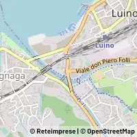 Mapa Luino