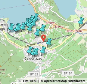 Mappa Via Brenta, 38052 Caldonazzo TN, Italia (0.913)