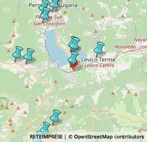 Mappa Via Brenta, 38052 Caldonazzo TN, Italia (6.2535)