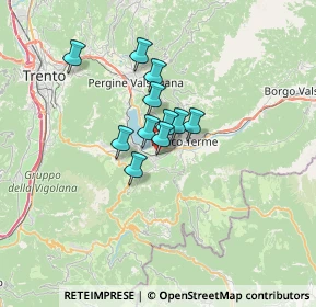 Mappa Via Brenta, 38052 Caldonazzo TN, Italia (4.09364)