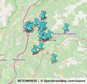Mappa Via Brenta, 38052 Caldonazzo TN, Italia (10.429)