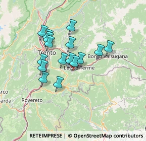 Mappa Via Brenta, 38052 Caldonazzo TN, Italia (11.04)