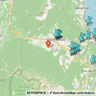 Mappa Via Orti, 38049 Vigolo Vattaro TN, Italia (2.757)