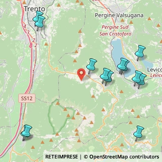 Mappa Via Orti, 38049 Vigolo Vattaro TN, Italia (5.59154)