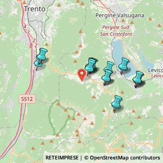 Mappa Via Orti, 38049 Vigolo Vattaro TN, Italia (3.4835)