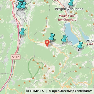 Mappa Via Orti, 38049 Vigolo Vattaro TN, Italia (6.68692)