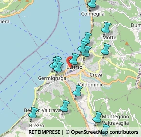 Mappa Via Amendola, 21016 Luino VA, Italia (2.53)