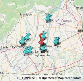 Mappa Via Santa Margherita, 33098 Valvasone Arzene PN, Italia (10.2465)