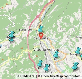 Mappa Piazza Minucci, 31029 Vittorio Veneto TV, Italia (3.09182)