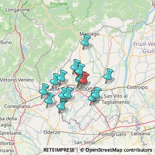 Mappa Via Barcis, 33170 Pordenone PN, Italia (10.53938)