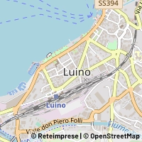 Mapa Luino