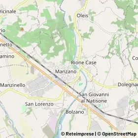 Mappa Manzano