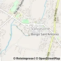 Kaart Valvasone