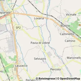 Mappa Pavia di Udine