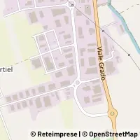 地図 Pavia di Udine