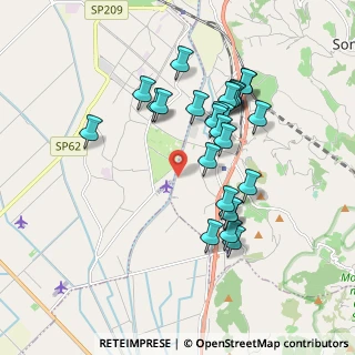 Mappa Via Vadorotto, 04010 Sonnino LT, Italia (1.83923)
