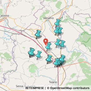 Mappa Unnamed Road, 81044 Conca della Campania CE, Italia (7.3635)